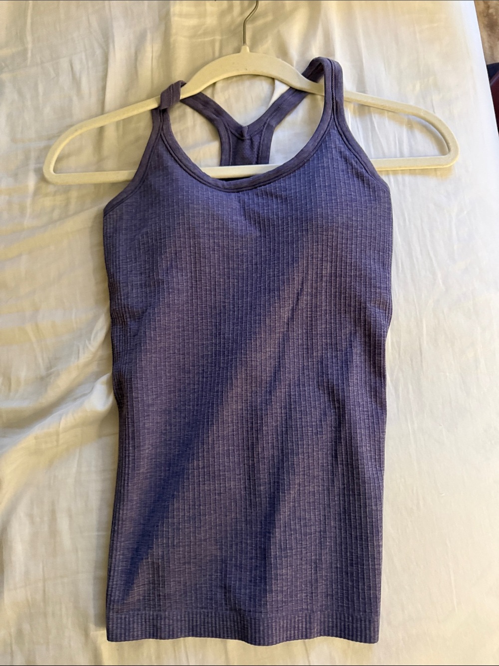 lululemon athletica Ribbed Racerback Tank in Violet